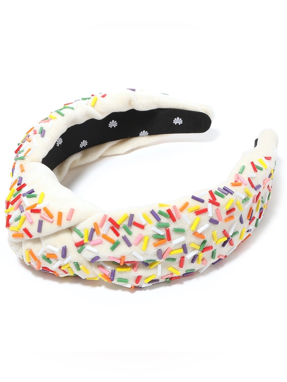 Lele Sadoughi Buttercream Birthday Cake Knotted Headband
